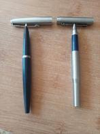 2 Parker vulpennen/1 met cartridge/1 met reservoir, Verzamelen, Pennenverzamelingen, Ophalen of Verzenden, Zo goed als nieuw, Pennenset