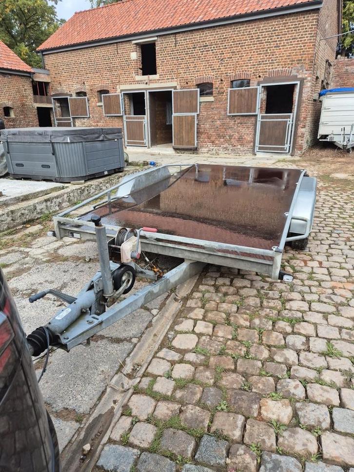 Hapert - aanhangwagen voor autotransport, Auto diversen, Aanhangers en Bagagewagens, Gebruikt, Ophalen