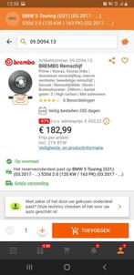 Remschijven BMW  / Toyota, Ophalen of Verzenden, Nieuw, BMW