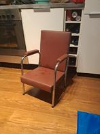 Fauteuil enfant simili cuir vintage, très bon état., Ophalen, Gebruikt