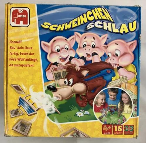 Le jeu de société Wolfje Wervelwind et les 3 petits cochons, Hobby & Loisirs créatifs, Jeux de société | Jeux de plateau, Comme neuf