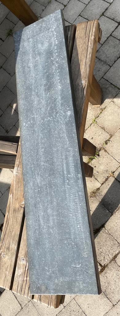 Blauwe stenen, Tuin en Terras, Bielzen en Borduren, Zo goed als nieuw, Border, Natuursteen, Minder dan 25 cm, 100 tot 200 cm, Minder dan 25 cm