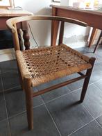 4 houten stoelen, Maison & Meubles, Chaises, Comme neuf, Autres matériaux, Quatre, Brun