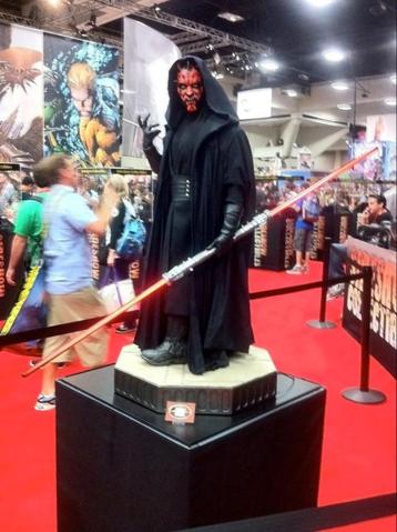 Black Friday Deal Sideshow 1/2 Darth Maul Legendary Scale!!! beschikbaar voor biedingen
