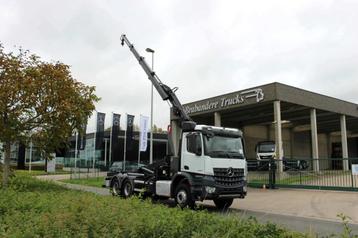 MERCEDES AROCS 2636 6X4 - 221.000 km - EURO 6 - 2014 - HIAB beschikbaar voor biedingen