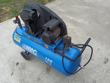 ABAC 150 HP3 Compressor - 150 Liter / 3PK, Enlèvement, 200 à 400 litres/min, Utilisé, 6 à 10 bars