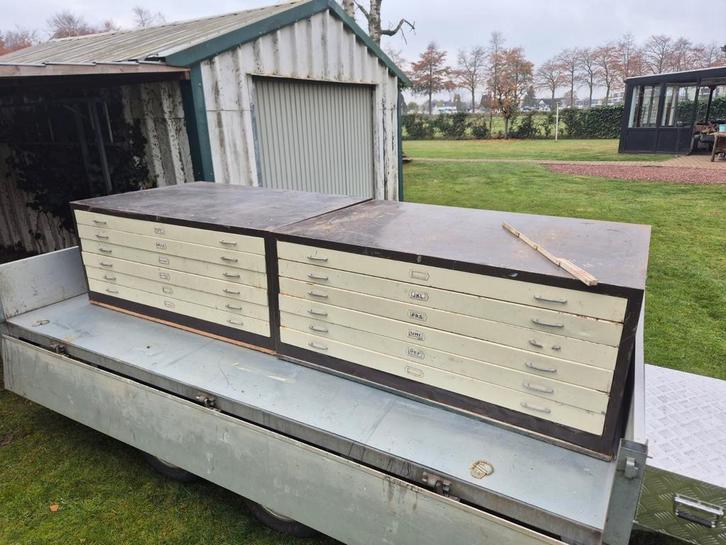 Ijzeren laden kasten, Diversen, Overige Diversen, Gebruikt, Ophalen