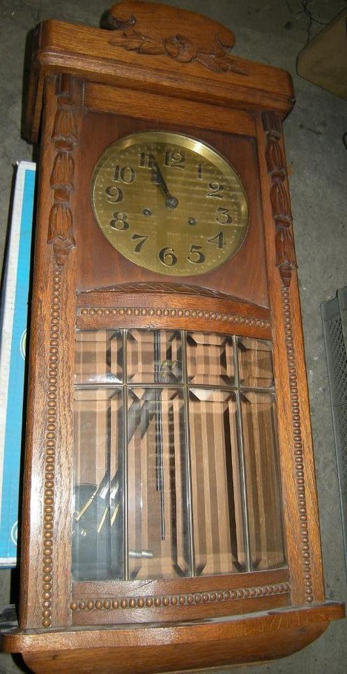 ancien Horloge(+/-1940)régulateur/Oude mooie klok regulator, Antiquités & Art, Antiquités | Horloges, Enlèvement