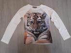 Witte longsleeve Bleu Queen 116, Kinderen en Baby's, Meisje, Bleu Queen, Ophalen of Verzenden, Zo goed als nieuw
