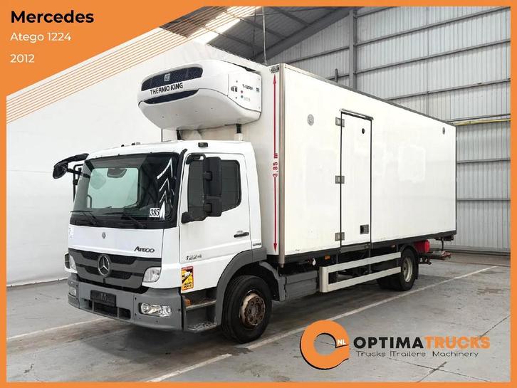 Mercedes-Benz Atego 1224 THERMOKING FRIGO / FRIDGE, Auto's, Vrachtwagens, Bedrijf, Te koop, ABS, Alarm, Centrale vergrendeling