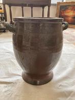 Grote, bruine pot in aardewerk, Antiek en Kunst, Ophalen