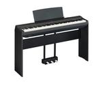 Piano numérique Yamaha P125B + base + 3 pédales + chaise, Musique & Instruments, Comme neuf, Noir, Piano, Enlèvement
