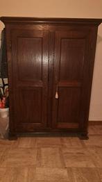 Belle armoire ancienne / placard d'entrée, Maison & Meubles, Comme neuf, 170 cm ou plus, Chêne, Enlèvement