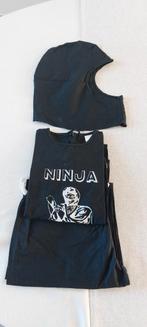 Carnaval Ninja Maat 116 3-delig, Ophalen of Verzenden