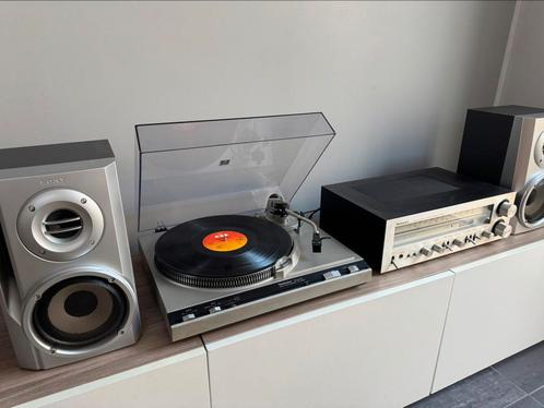 Platenspeler Technics SL-5200 + versterker & radio SA-300L, Audio, Tv en Foto, Platenspelers, Gebruikt, Platenspeler, Technics