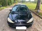 Peugeot 206 1100 benzine 3P MOD 2004 ctok, Auto's, Voorwielaandrijving, Stof, Zwart, 4 cilinders