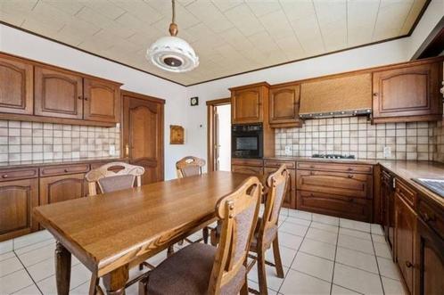 Eiken keuken, Huis en Inrichting, Keuken | Complete keukens, Gebruikt, Hoekkeuken, Bruin, Hout, Ophalen