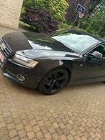 Audi a5 s line 2.7 TDI, Auto's, Audi, Zwart, 163 cc, Zwart, Leder