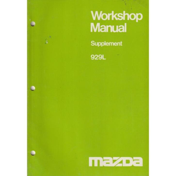 Mazda 929L, Boeken, Auto's | Boeken, Gelezen, Mazda, Ophalen of Verzenden