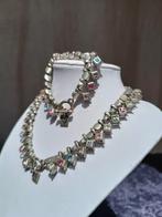 Otazu Swarovski kristal ketting en armband, Ophalen of Verzenden, Nieuw, Met kristal