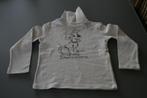 witte koltrui met een Dalmatiër van Benetton maat 98-104, Enfants & Bébés, Vêtements enfant | Taille 98, Garçon ou Fille, Enlèvement ou Envoi
