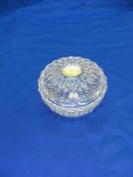 Vintage kristallen snoepdoos van Val Saint Lambert uit 1930, Antiek en Kunst, Antiek | Glaswerk en Kristal, Ophalen of Verzenden