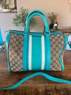 Gucci vintage GG Canva Boston bag, Handtassen en Accessoires, Tassen | Reistassen en Weekendtassen, Ophalen, Zo goed als nieuw