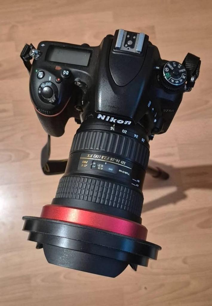 Nikon D750 + Tokina 16-28mm at-X Pro fx, Audio, Tv en Foto, Fotocamera's Digitaal, Gebruikt, Spiegelreflex, Nikon, Minder dan 4 keer