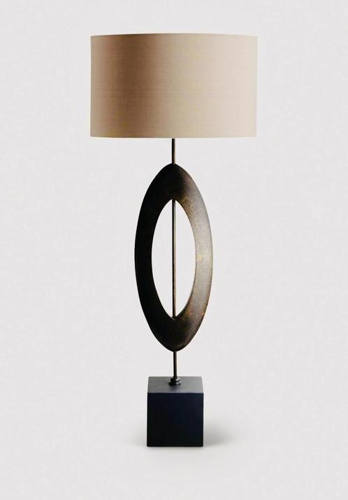 Porta Romana Sculpted Manhattan Large tafellamp set 2 stuks, Antiek en Kunst, Kunst | Designobjecten, Ophalen