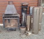 Kachel met dubbelwandige Inox buizen, Enlèvement