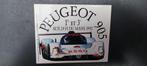 Sticker autocollant auto Peugeot 905 24 heures du Mans 1992, Enlèvement ou Envoi, Utilisé