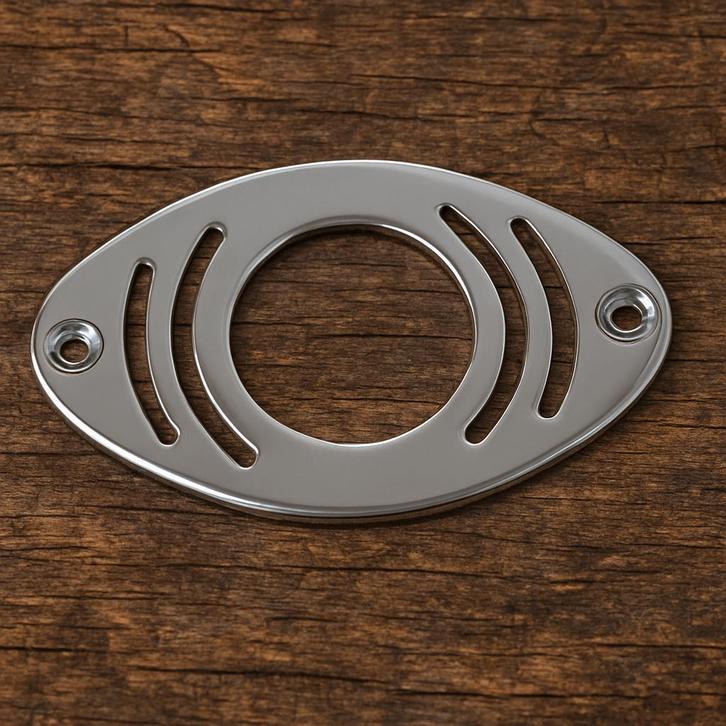 Cateye Achterlicht Cover - Verchroomd [voor o.a. Harley-Davi, Motoren, Onderdelen | Harley-Davidson, Nieuw, Verzenden