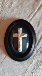 Très beau petit crucifix en terre à pipe d'Andenne, Antiquités & Art, Enlèvement ou Envoi