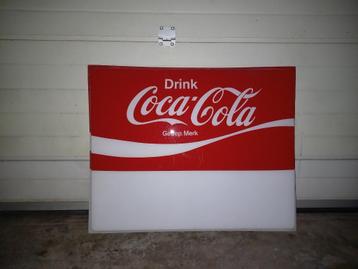 Plexiglass enseigne lumineuse COCA COLA NEUF !! 89x70cm