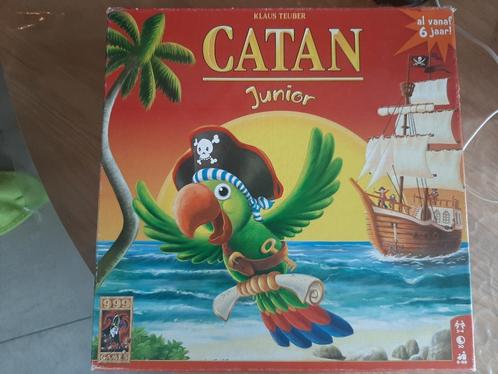 gezelschapsspel Catan junior, Hobby en Vrije tijd, Gezelschapsspellen | Bordspellen, Gebruikt, Een of twee spelers, Drie of vier spelers