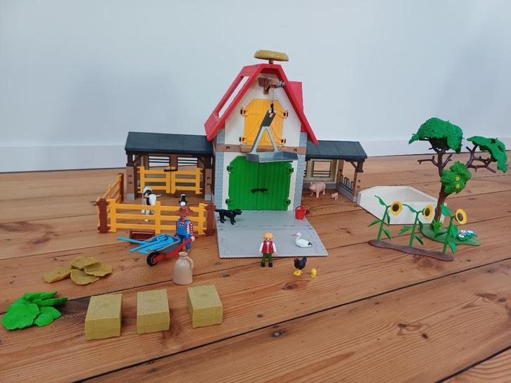 Playmobil grote boederij 4490, Kinderen en Baby's, Speelgoed | Playmobil, Gebruikt, Complete set, Ophalen