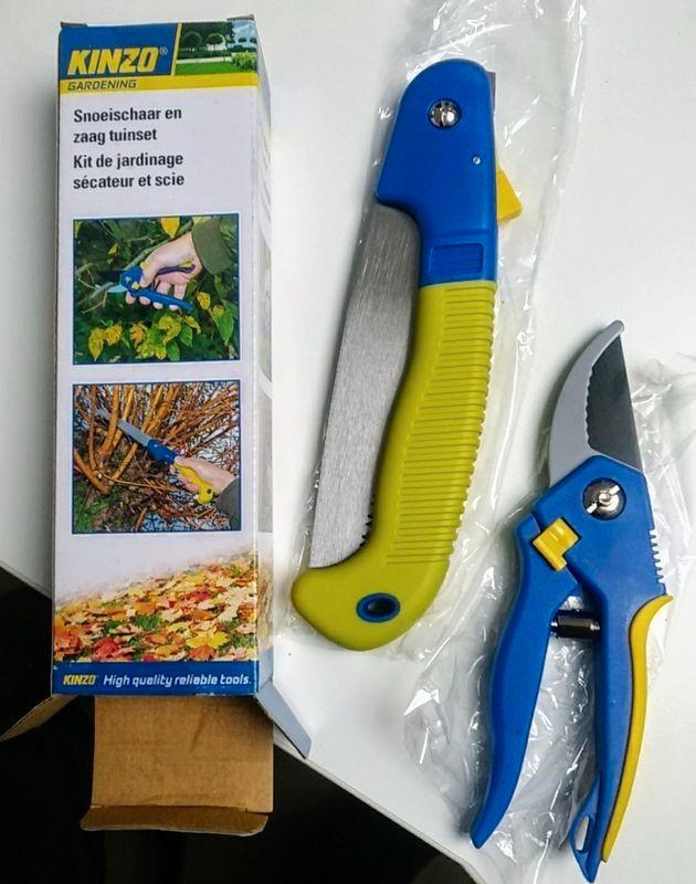 Sécateur + scie égoïne, Jardin & Terrasse, Sécateurs, Neuf, Enlèvement ou Envoi
