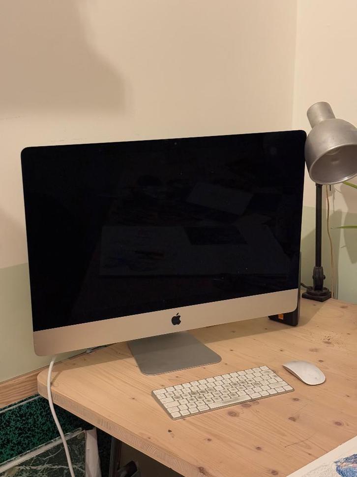 Imac 27” 2017, Computers en Software, Apple Desktops, Gebruikt, iMac, SSD, 3 tot 4 Ghz, 8 GB, Ophalen