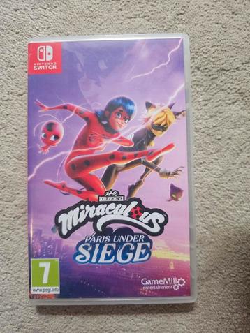 Nintendo switch spel Miraculous Paris under siege beschikbaar voor biedingen