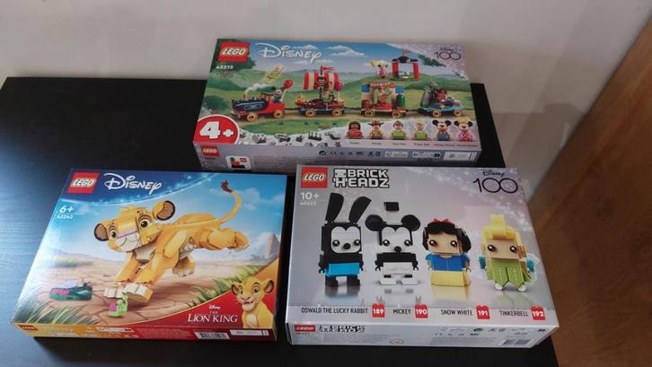 LEGO Disney sets 40622 + 43212 + 43243 - nieuw & sealed, Kinderen en Baby's, Speelgoed | Duplo en Lego, Nieuw, Lego, Complete set