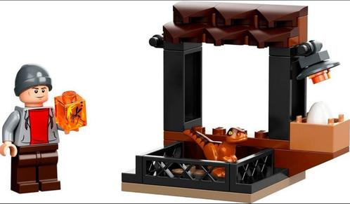 lego jurassic world 30390 dinosaurus markt mug in amber, Kinderen en Baby's, Speelgoed | Duplo en Lego, Nieuw, Lego, Complete set