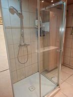 Douchecabine met composiet douchebak., Ophalen, Gebruikt