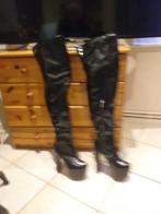 hoge zwarte dijhoge laarzen, Ophalen, Hoge laarzen, Zwart, Nieuw