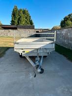 Saris 2-assige aanhangwagen met oprijplaten/afm:3m 30/1m84, Auto diversen, Aanhangers en Bagagewagens, Ophalen, Gebruikt