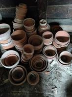 Terracotta bloempotten, Tuin en Terras, Ophalen, Gebruikt, Rond, Terracotta