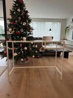 Ikea VITTSJÖ muurtafel, wit/glas, 100x36 cm, Huis en Inrichting, Ophalen, 50 tot 100 cm, Zo goed als nieuw, Glas