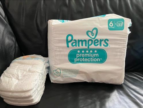 Lot 36 langes numéro 6 (13-18kg) dont 29 Pampers Premium, Kinderen en Baby's, Badjes en Verzorging, Zo goed als nieuw, Ophalen