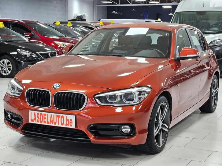 BMW 1 Serie 116 1.5i S1 Sport Gps Blue Cuir Chauffants Cruis, Auto's, BMW, Bedrijf, Te koop, 1 Reeks, ABS, Achteruitrijcamera