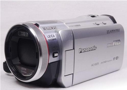 PANASONIC HC-X929 Zilver Camera, Audio, Tv en Foto, Videocamera's Digitaal, Zo goed als nieuw, Camera, Geheugenkaart, Panasonic