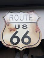 Panneau métallique « Route 66 », Collections, Enlèvement ou Envoi, Neuf, Panneau publicitaire